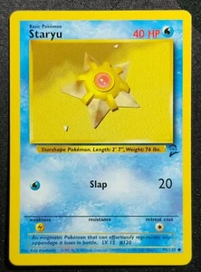 Staryu 65/130 2000 Base Set 2 Pokemon Card WOTC Vintage - Picture 1 of 2