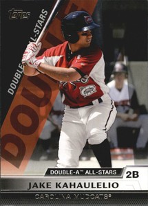2011 Topps Pro Debut Double-A All Stars #DA-33 Jake Kahaulelio Carolina Mudcats