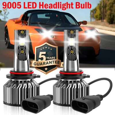 For Tesla Roadster 2008-2011 CSP LED Headlight Bulbs Kit 6500K White Low Beam - Image 1 of 4