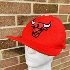 Baseballkappe/Mütze Mitchell & Ness Chicago Bulls rot - verstellbar - Bild 1 von 4