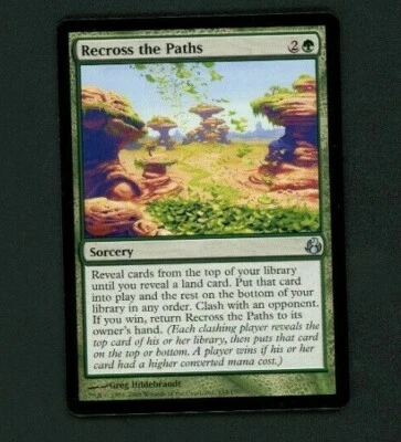 Recross the Paths Morningtide MTG Magic the Gathering Ships Free - Image 1 of 2