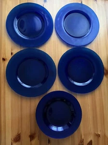 Servizio Piatti Vintage Anni '80 per 5 Persone Piatti 10 pezzi Set Piatti - Foto 1 di 6