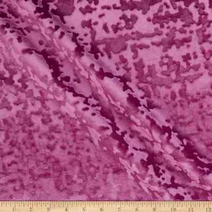 Rose Abstract Crushed Velvet - Custom Tablecloths, Machine Washable - Picture 1 of 34