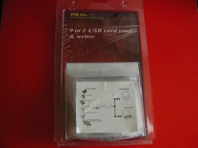 PPA INC. USB 1.1 9-in-1 Reader/Writer - Image 1 of 4