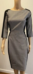 LELA ROSE Houndstooth Sheath Dress SZ medium - Picture 1 of 5