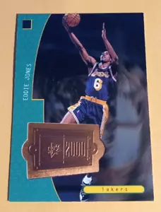 1998-99 SPx Finite 2000 Eddie Jones #156 - 1902/4050 - Lakers - Imagen 1 de 2