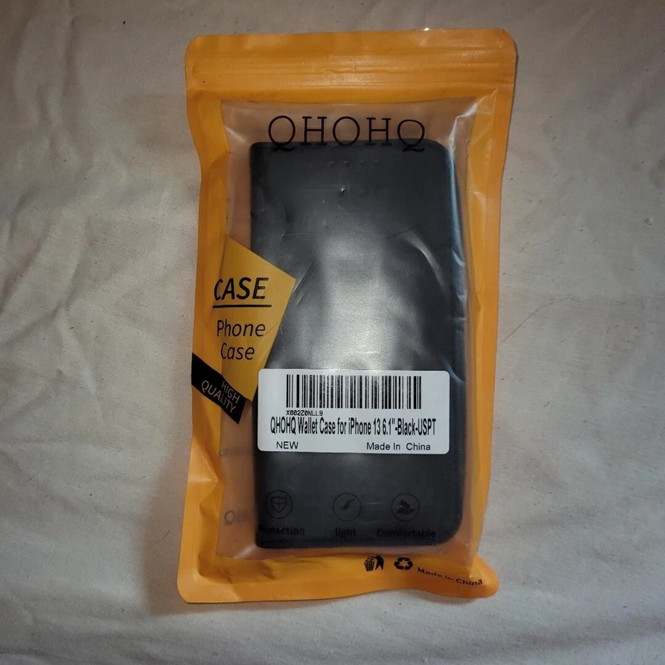 Wallet Case for Iphone 13 6.1 Inch - Black - Image 1 of 4