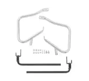 Harley-Davidson Chrome Rear Saddlebag Guards 2014 + Toruing 90200787 - Picture 1 of 2