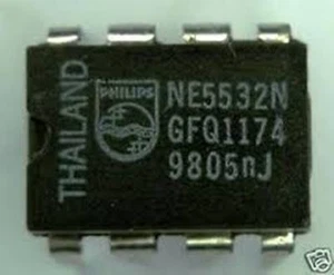 2x Philips NE5532 NE5532N 5532 Dual Opamp - Picture 1 of 1