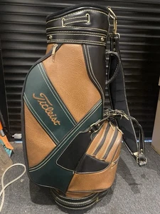 Vintage Leather Titleist Golf Bag - Picture 1 of 7