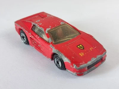 Hot Wheels Ferrari Testarossa 1986 Malesia modello pressofuso auto vintage retrò - Immagine 1 di 4
