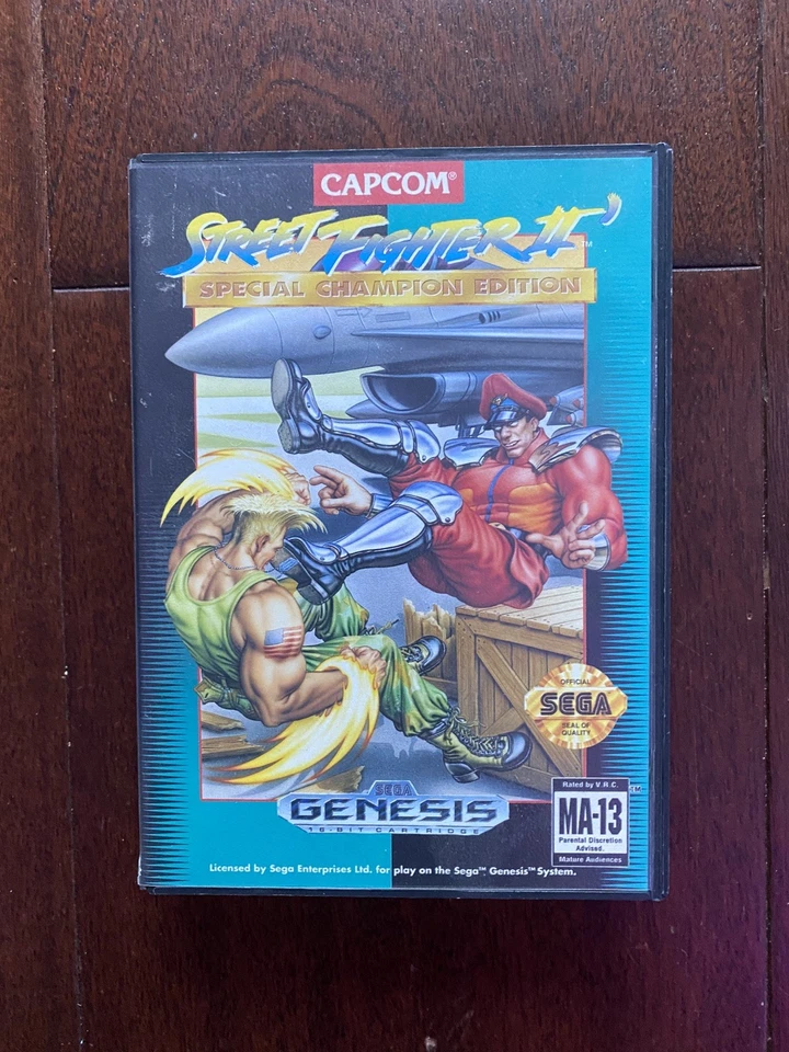 Street Fighter II Special Champion Edition 1993 - Sega Genesis - CIB - Image 1 of 4