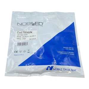 70040/N Nobiled SMD 5050 Led Reel 24V IP20 4000K 14.4W/m 5m - Picture 1 of 3