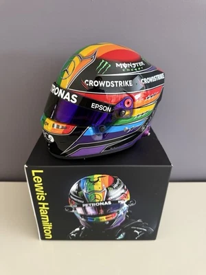 Qatar 2021 1:2 Helmet Lewis Hamilton Mercedes F1 - Bild 1 von 4