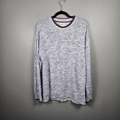 Urban Outfitters Men's Size Large Sweater BDG Clark Crew Neck Pullover Purple - Image 1 of 4