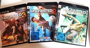 @ Uncharted Spiel Serie 1 ,2,3 Set Bundle - Sony Playstation 3 ! PS3 ! - Bild 1 von 1