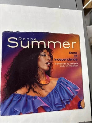 DONNA SUMMER 45   STATE OF INDEPENDENCE Foto 1 de 4