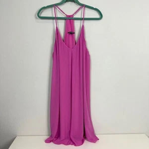 Gianni Bini Minikleid rosa ärmellos Racerback L - Bild 1 von 7