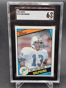 1984 TOPPS #123 DAN MARINO HOF SGC 6 EX-NM - Picture 1 of 2