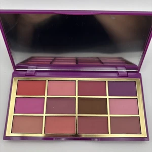NEW! Cheeky Rose Beauty GLOSSY BABY Lipstick Palette -12 Shades -EYESCREAM BOX - Picture 1 of 6