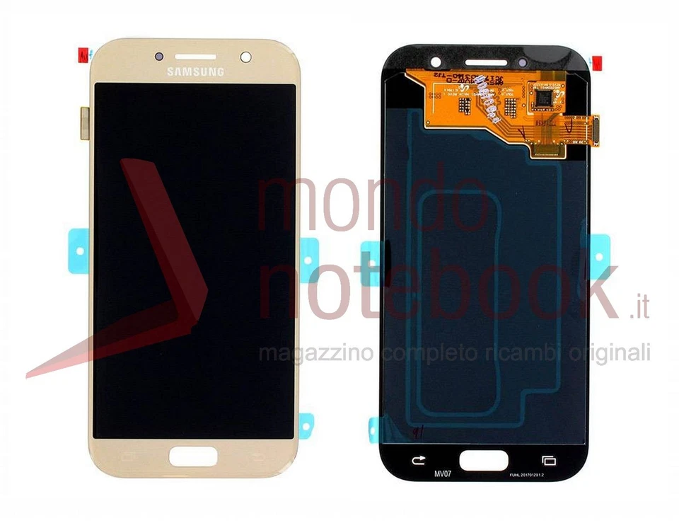 Display LCD con Touch Screen Originale SAMSUNG Galaxy A5 (2017) SM-A520F (Gold) - Immagine 1 di 1