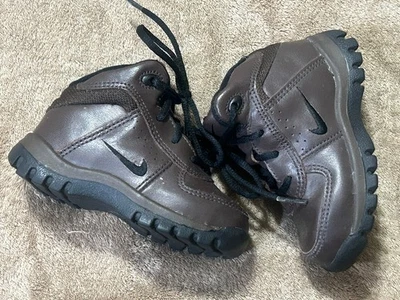 Nike Talla 5 Niño Pequeño Tenis Zapatos Marrón Otoño Otoño Informal Jeans Foto 1 de 4