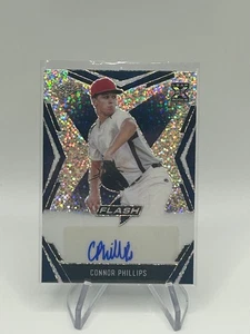 2020 Leaf Flash Purple /35 Connor Phillips #BA-CP1 Auto* - Picture 1 of 2