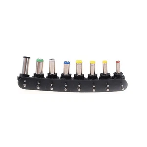 8pcs/Set For PC Notebook Laptop Universal Power Adapter Plug Charger Connec`sf - Photo 1/6