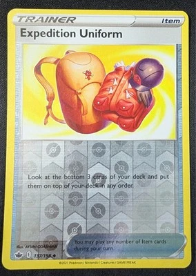 Expedition Uniform 137/198 Swsh06: Sword & Shield - Chilling Reign Reverse Holo - Image 1 of 2