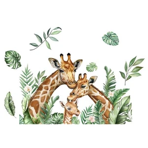 Zimmer Wohndeko Giraffe Aufkleber Home Zimmerdekoration hochwertig - Bild 1 von 11