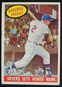 1959 Topps #465 Baseball Thrills Roy Sievers Washington Senators - EX - Picture 1 of 2