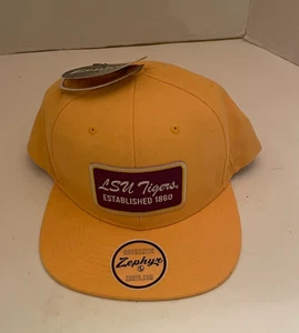 NCAA LSU Tigers Purple & Yellow Adjustable Snapback Baseball Cap Hat - Picture 1 of 7