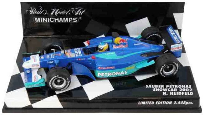 Minichamps Sauber F1 Showcar 2002 - Nick Heidfeld 1/43 Scale - Image 1 of 1