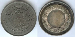 Médaille de table - MÂCON Académie agriculture argent (silver) d=45,5mm p=45 grs - Picture 1 of 1