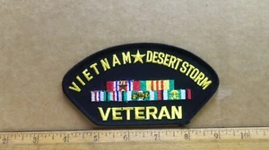 Vietnam * Desert Storm Veteran Embroidered Patch - Picture 1 of 4