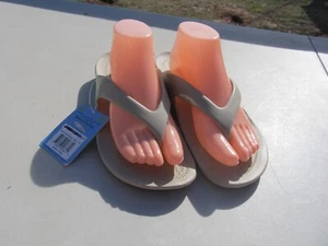 Sandalias para mujer Dawgs talla 11 bronceadas cómodas, fáciles de limpiar nuevas con etiquetas - Imagen 1 de 7