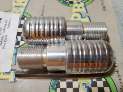 Extremos de barra de montaje sólido Pro-Tek PBE-56C cromados se adapta a Yamaha YZF600 R-6 NUEVO Foto 1 de 3