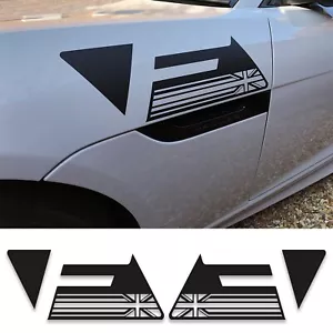 Kit decalcomania ad ala laterale Union Jack F grafica decalcomania vinile adatto a Jaguar F tipo SVR S - Foto 1 di 4