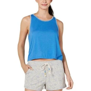 Jenni by Jennifer Moore Women's Sleepwear Stitch-Trim Pajama Tank Top - Picture 1 of 7