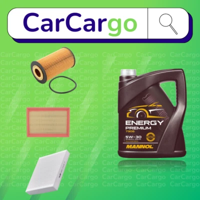 Service Kit For Chevrolet Aveo 1.4 Petrol 2011-2023 Oil Air Cabin + Engine Oil - Image 1 of 4