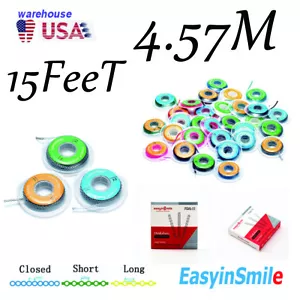 Dental Elastic Ultra Power Chain Rubber Band Orthodontic Long/Short/Continuous - Picture 1 of 14