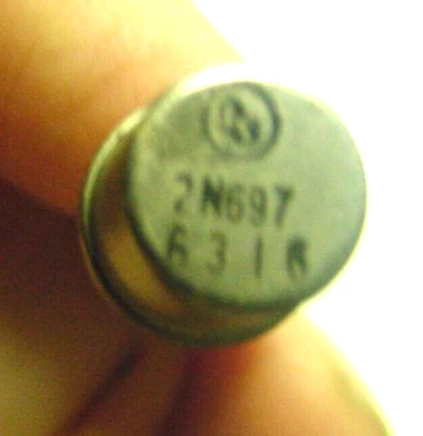 1-4 NOS TUNG-SOL Elec 2N697 NPN Si Transistor 40V  150mA Med Power 3-Pin TO-5 - Image 1 of 3