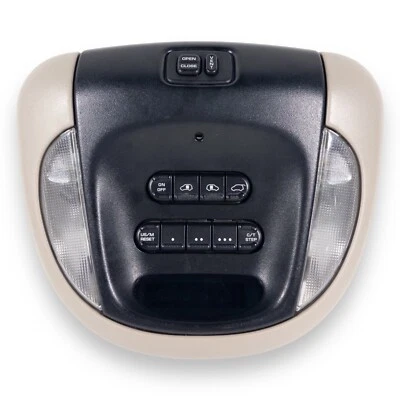 Grand Caravan Town & Country 2001-2007 consola de luz domo superior con techo corredizo Foto 1 de 4