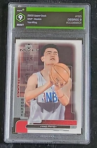 Yao Ming - 2002 Upper Deck MVP #193 classic Rockets RC Rookie HOF graded 9 Mint - Picture 1 of 2