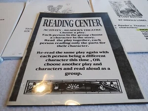 Reading Center Activity Preprinted Reader's Theater Plays Set/3, 5-8 Characters - Picture 1 of 6