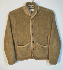 Universal Works Größe Medium braun Sherpa Fleece Knopfleiste Lancaster Jacke - Bild 1 von 6
