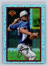 2014 Bowman 1989 Bowman Back Silver Diamond Refractor #89BIB-JU Julio Urias A68