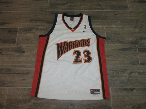 Golden State Warriors Jason Richardson Nike Sewn NBA Basketball Jersey XXL Retro Cover