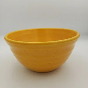 Vintage Ring Ware Mixing Bowl #24 Bright Yellow Farmhouse Beehive USA Fiesta? - Picture 1 of 9