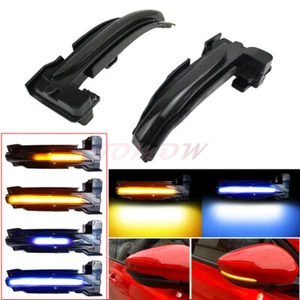 For Ford Focus 2019-2020 Dynamic LED Turn Signal Light Mirror Indicator - Picture 1 of 12